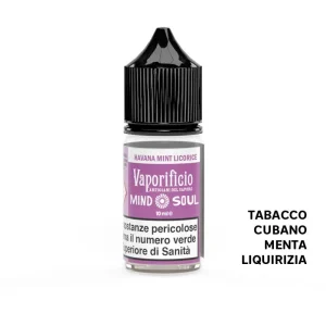 HAVANA MINT LICORICE – Mind Soul – Aroma Mini Shot 10+10 – Vaporificio