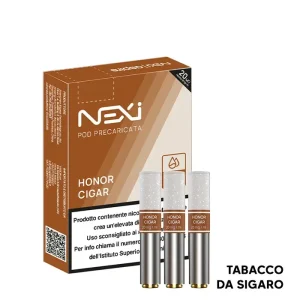 HONOR CIGAR – Pod Precaricate Nexi – (3 Pezzi) – Aspire