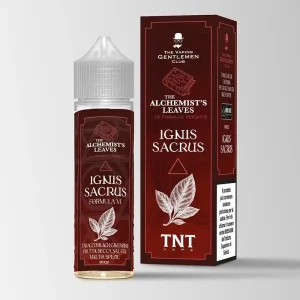 IGNIS SACRUS – The Alchemist’s Leaves – Liquido Scomposto 20ml – The Vaping Gentlemen Club & TNT Vape