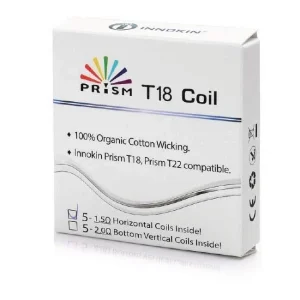 INNOKIN RESISTENZA PRISM T18/T22 PER KIT ENDURA T18 1.5OHM (5 PZ)