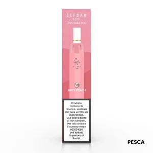 JUICY PEACH – T600 – Pod Mod Usa e Getta – Elfbar