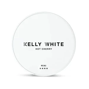 Kelly White Nicotine Pouches Hot Cherry Mini 8MG - 5 Pack