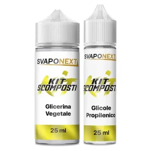 Kit Basi Scomposte – KIT GIALLO 50ML 50/50 (25+25) – SvapoNext