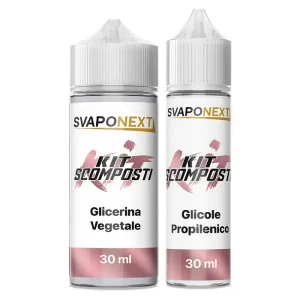 Kit Basi Scomposte – KIT ROSA 60ML 50/50 (30+30) – SvapoNext