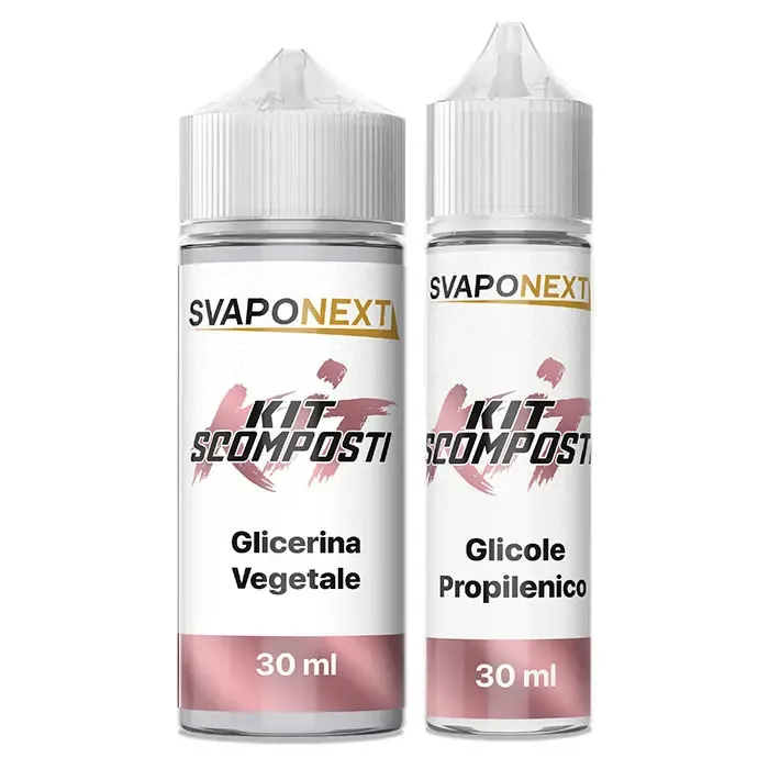 Kit Basi Scomposte – KIT ROSA 60ML 50/50 (30+30) – SvapoNext