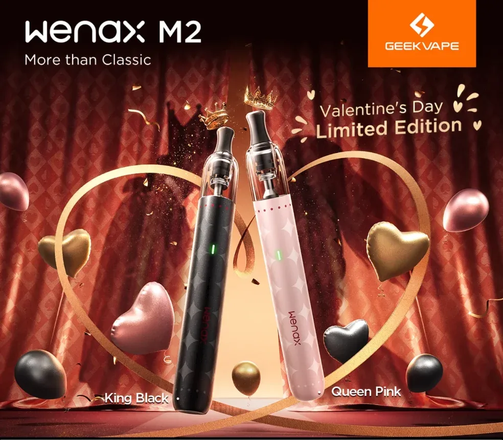 KIT WENAX M2 1200MAH GEEKVAPE VALENTINE'S DAY SPECIAL EDITION