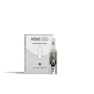 KIWI 2 Pod Ricambio Clear Trasparenti 2 Pezzi