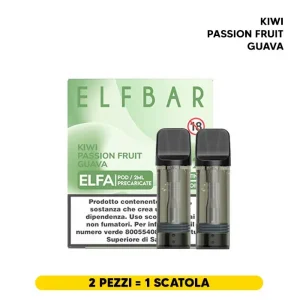 KIWI PASSION FRUIT GUAVA – Pod Precaricata ELFA – Elf Bar