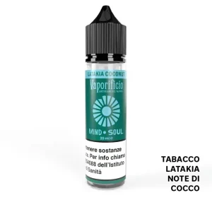 LATAKIA COCONUT – Mind Soul – Liquido Scomposto 20ml – Vaporificio
