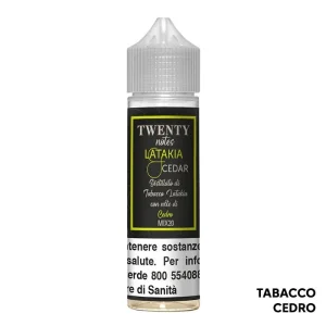 LATAKIA E CEDAR – Twenty Notes – Mix Series 20ml – TNT Vape