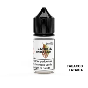 LATAKIA – Single Leaf – Aroma Mini Shot 10+10 – Vaporificio