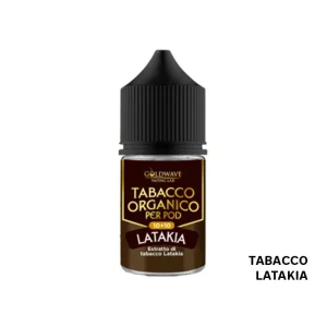 LATAKIA – Tabacco Organico per Pod – Aroma Mini Shot 10+10 – Goldwave