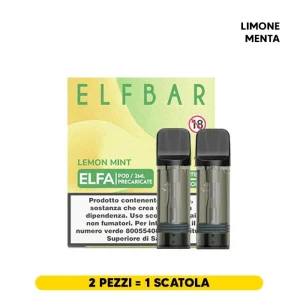 LEMON MINT – Pod Precaricata ELFA – Elf Bar