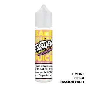 LEMON PEACH PASSION FRUIT – Bar Juice – Liquido Scomposto 20ml – Fantasi