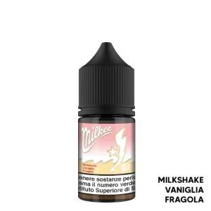 MILKSHAKE VANIGLIA FRAGOLA – Milkee – Aroma Mini Shot 10+10 – Flavourart