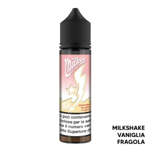 MILKSHAKE VANIGLIA FRAGOLA – Milkee – Liquido Scomposto 20ml – Flavourart