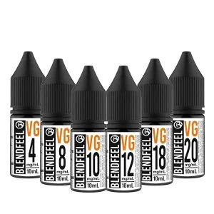 Nicotina Full VG (4 / 8 / 10 / 12 / 18 / 20) mg/ml 10ml – Blendfeel