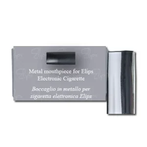 Ovale eLips boccaglio in metallo – ARGENTO