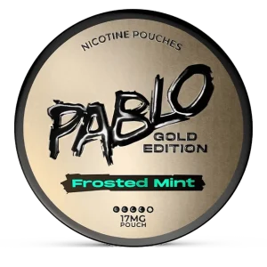Pablo Gold Edition Frosted Mint 17mg Nicotine Pouches (5 Pack)