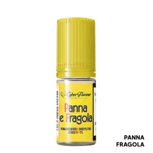 PANNA E FRAGOLA – Aroma Concentrato 10ml – Cyber Flavour
