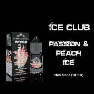 PASSION & PEACH ICE – Ice Club – Aroma Mini Shot 10+10 – La Tabaccheria
