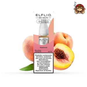 Peach Ice – Liquido Pronto 10ml Sali di Nicotina – ElfLiq