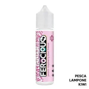 PEACH RASPBERRY KIWI FREEZE – Ferocious Maxi Ice – Liquido Scomposto 20ml – Fantasi