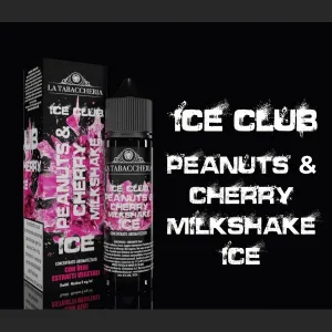PEANUTS & CHERRY MILKSHAKE ICE – Ice Club – Liquido Scomposto 20ml – La Tabaccheria