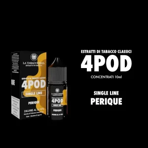 PERIQUE – 4Pod – Single Line – Aroma Concentrato 10ml – La Tabaccheria