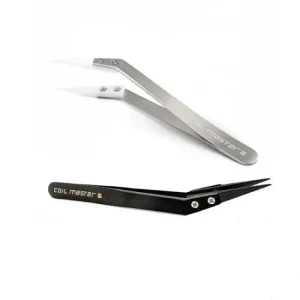 PINZETTA PUNTE CURVE IN CERAMICA - COIL MASTER