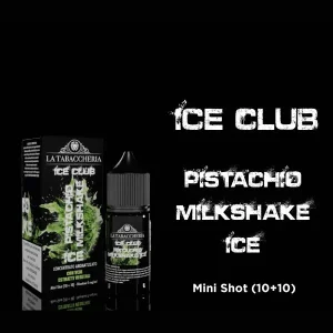 PISTACHIO MILKSHAKE ICE – Ice Club – Aroma Mini Shot 10+10 – La Tabaccheria