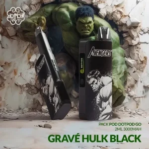 Pod dotPod Go Hulk Black – Dotmod