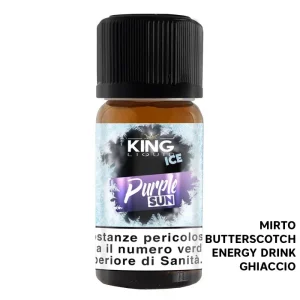 PURPLE SUN – Premium Ice – Aroma Concentrato 10ml – King Liquid