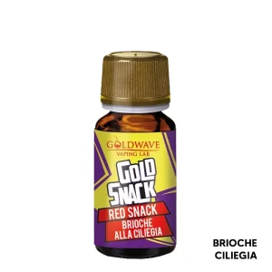 RED SNACK – Gold Snack – Aroma Concentrato 10ml – Goldwave