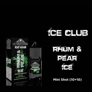 RHUM & PEAR ICE – Ice Club – Aroma Mini Shot 10+10 – La Tabaccheria