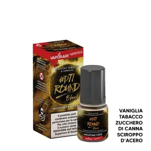 Round Black D77 – Liquido Pronto 10ml – Vaporart