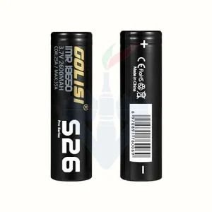 S26 INR 18650 2600mAh 25A Scatola da 2 Pezzi