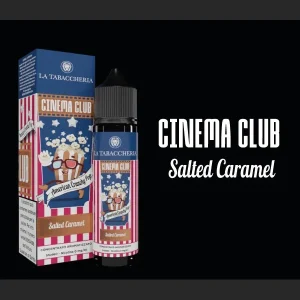 SALTED CARAMEL – Cinema Club – Liquido Scomposto 20ml – La Tabaccheria