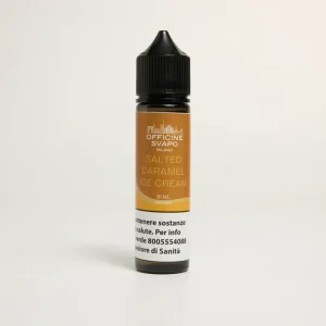 SALTED CARAMEL ICE CREAM – Creamy – Liquido Scomposto 20ml – Officine Svapo
