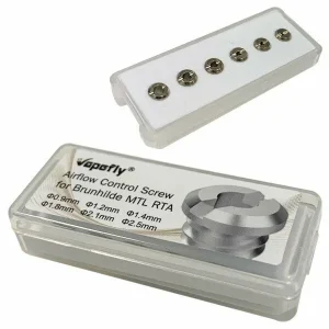 SET VITI PER REGOLAZIONE FLUSSO D'ARIA - BRUNHILDE MTL RTA