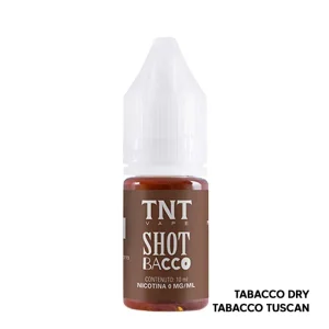 Shot Bacco – Liquido Pronto 10ml – TNT Vape