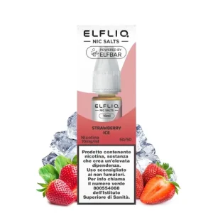 Strawberry Ice – Liquido Pronto 10ml Sali di Nicotina – ElfLiq