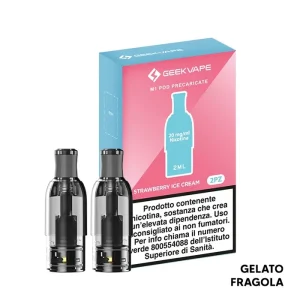 STRAWBERRY ICE CREAM – Pod Precaricata Wenax M1 – Geek Vape