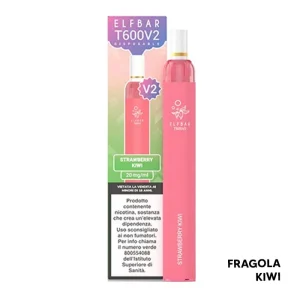 STRAWBERRY KIWI – T600 V2 – Pod Mod Usa e Getta – Elfbar