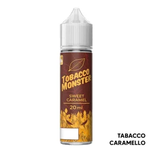 SWEET CARAMEL – Tobacco Monster – Liquido Scomposto 20ml – Monster Vape Labs