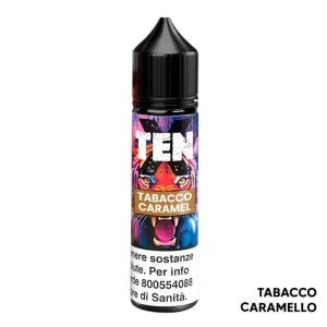 TABACCO CARAMEL – Ten X – Liquido Scomposto 20ml – Flavourart