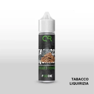 TABACCO E LIQUIRIZIA – Foodie – Liquido Scomposto 20ml – QR Flavour