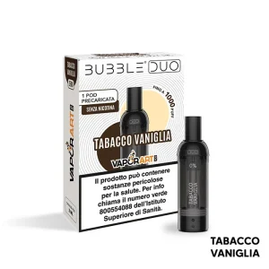 TABACCO VANIGLIA – Pod Precaricata Bubble Duo – Vaporart