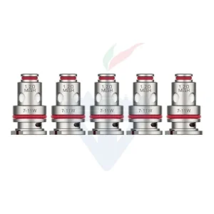Testine Coil di Ricambio GTX 1,2ohm a Mesh Confezione da 5 Pezzi