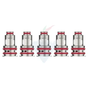 Testine Coil di Ricambio GTX-2 0,6ohm a Mesh Confezione da 5 Pezzi